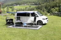 Tapis d’auvent BRUNNER Balmat 500 x 250 m gris/bleu