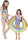 Swim ring HAPPY PEOPLE Rainbow, colour multicoloured