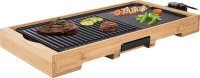 Grill/barbec. de table TRISTAR Bambou plaque de cuisson...