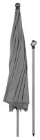 Parasol PARASOLS SCHNEIDER Locarno, 220 cm couleur anthracite