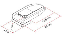 Sicherheitsblock FIAMMA Safe Door Magnum Farbe weiß