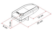 Bloc de sécurité FIAMMA Safe Door Magnum Frame Blanc