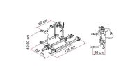 Fiamma Carry-Bike Pro C Fahrradträger für 2 - 4...