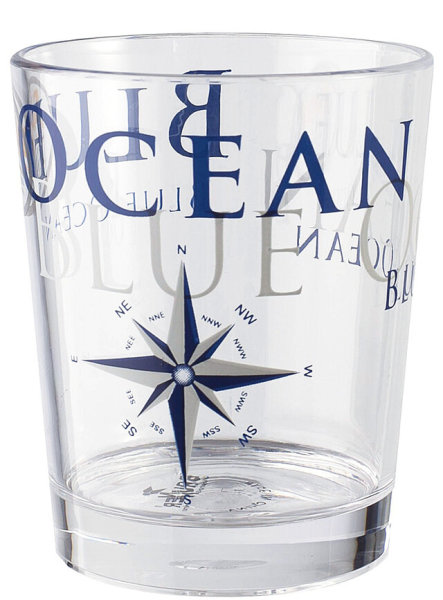 Brunner glass SAN Blue Ocean 300 ml