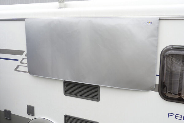 Winter-Isoliermatte Wigo 104 x 58 cm Farbe grau