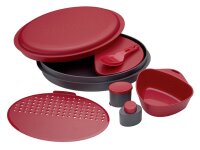 Meal Set PRIMUS, colour red