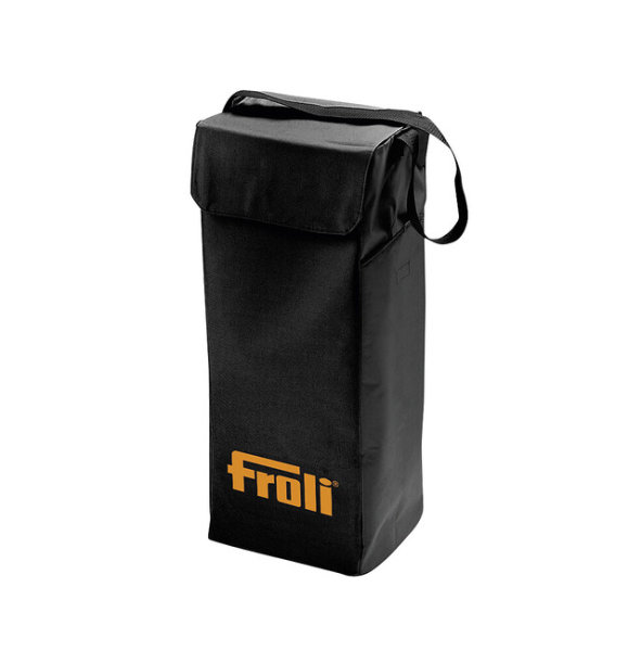 Sac de transport Froli pour cales niveau, taille M noir/orange