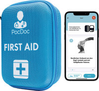 Travel First Aid Set PocDoc Outdoor with first aid app