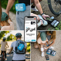 Travel First Aid Set PocDoc Outdoor with first aid app