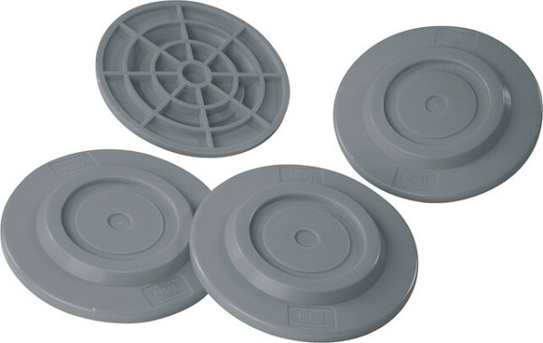 Support plate set Fiamma Plates colour grey Contents 4 pcs.