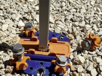 Sardine à visser Peggy Peg Avec contre-écrou PEG & STOP Heavy Duty contenu 4 pièces