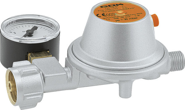GOK low pressure controller Type EN61 50 mbar 1.5 kg/h without manometer