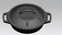 Smoker VALHAL OUTDOOR Gusseisen Durchm. 17 cm