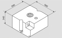 Sitzbanktank Fusion 100 l EV 2007