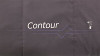 Schlafsack Outwell Contour rechts, Farbe dark purple