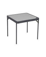 Mini-table CRESPO with removable legs Aluminium colour dark grey