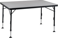 Table légère Crespo 130 x 85 cm gris foncé