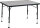 Table légère XL Crespo 150 x 90 cm gris foncé