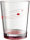 Drinking glass SAN Brunner Cosmic 300 ml colour red