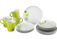 Melamin Brunner tableware Space 16 pcs.