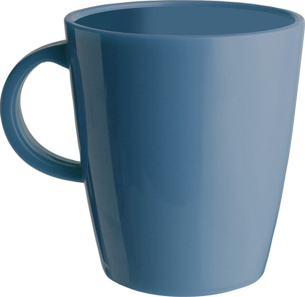 Mug en mélamine Brunner Tuscany 300 ml, en bleu