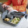 Lunchbox + couverts koziol PASCAL READY lot de 4 couleur nature ash grey