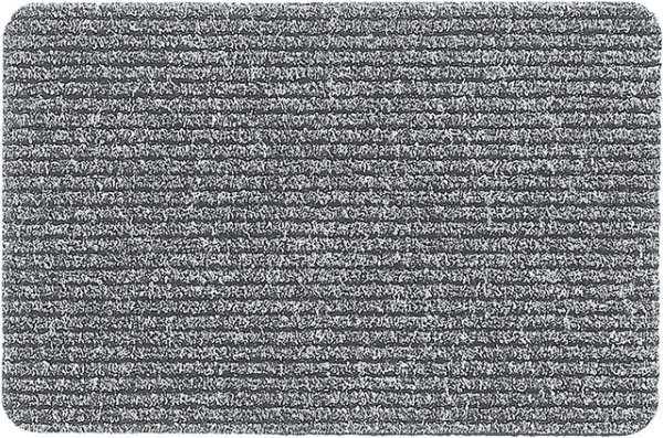 Fußmatte LAKO Saphir 800 60 x 40 cm Farbe silber