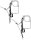 Adapterschiene 450 cm zu Wandmarkise Thule Omnistor Serie 5 / 8 Bürstner Ixeo T728 / T734