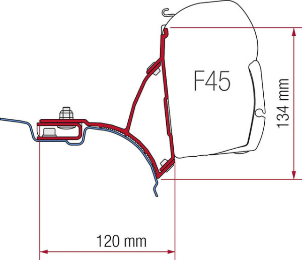 Adapter kit VW T5 UK version