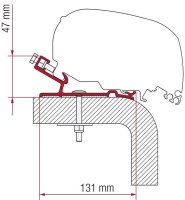 Adapter 490 cm zu Dachmarkise Fiamma F65 S / F65 L Hymer