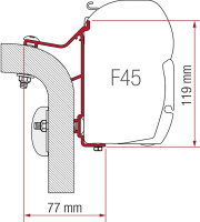 Adapter for side awning Fiamma F45 S / F45 L 400 cm Hymer...