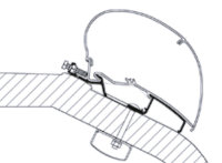 Adapterschiene 400 cm zu Dachmarkise Thule Omnistor Serie...