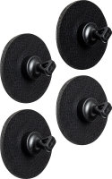 Magn. pins silwy FLEX 4-pc. set col. black incl. metal...