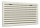 Kit Grille de ventilation grand, 520x280 mm couleur 25 gris