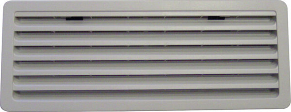 Kit Grille de ventilation petit, 480 x 180 mm couleur 84 gris clair