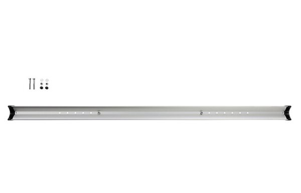 Aufnahmeschiene Quipon 1,25 m,  Farbe silber