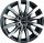 Leichtmetallfelge BORBET CW6 6,5  x 16 Zoll mistral anthracite polished glossy