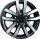 Alloy wheel rim BORBET CW5 6.5 x 16 inch mistral anthracite polished glossy