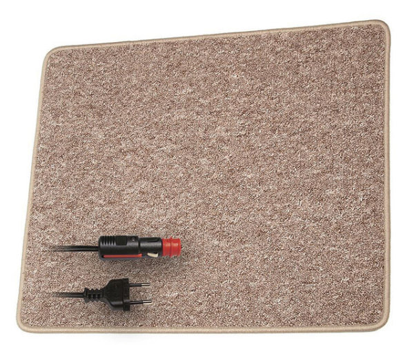 Heater pad PRO CAR 60 x 70 cm 230 V / appr. 50 W Colour light brown