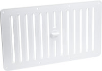 Ventilation de porte plastique, blanc 385x220 mm 1...