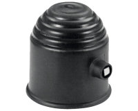 Plastic ball protection cap Colour black