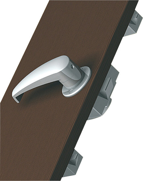 Serrure pour cabinet de toilettes 3 points