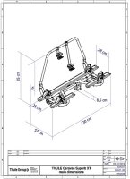 Thule Caravan Superb XT Standard Fahrradträger schwarz