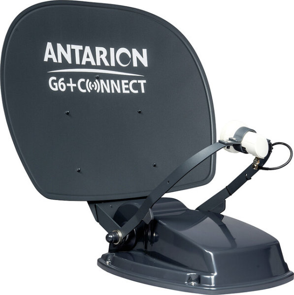 Sat. system automatic ANTARION G6+ Connect Single 60 cm Colour grey