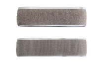 Velcro / fleece-strip self- adhesive 60 colour grey