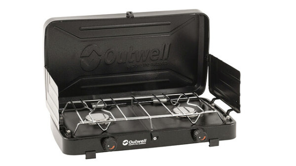 Gas cooker Outwell Appetizer Duo 2-flame 50mbar without safety pilot