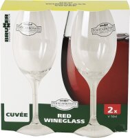 Verre à vin rouge PC Brunner 600 ml, lot de 2