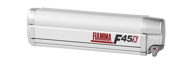 Wandmarkise Fiamma F45 S 450 x 250 cm Tuch Fb. royal blue Gehäuse Fb. titanium