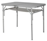 Eurotrail Monnai table Aluminium colour grey with stowage...