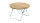 Table bambou Kimberly 65 x 64 x 40cm _ouverte_ Coul. brun